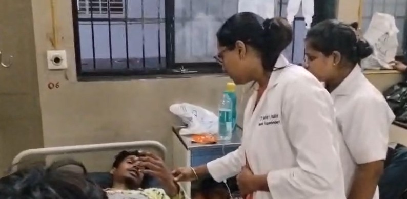 CMO said that the vomit and stool samples of some of the patients have been sent for lab testing