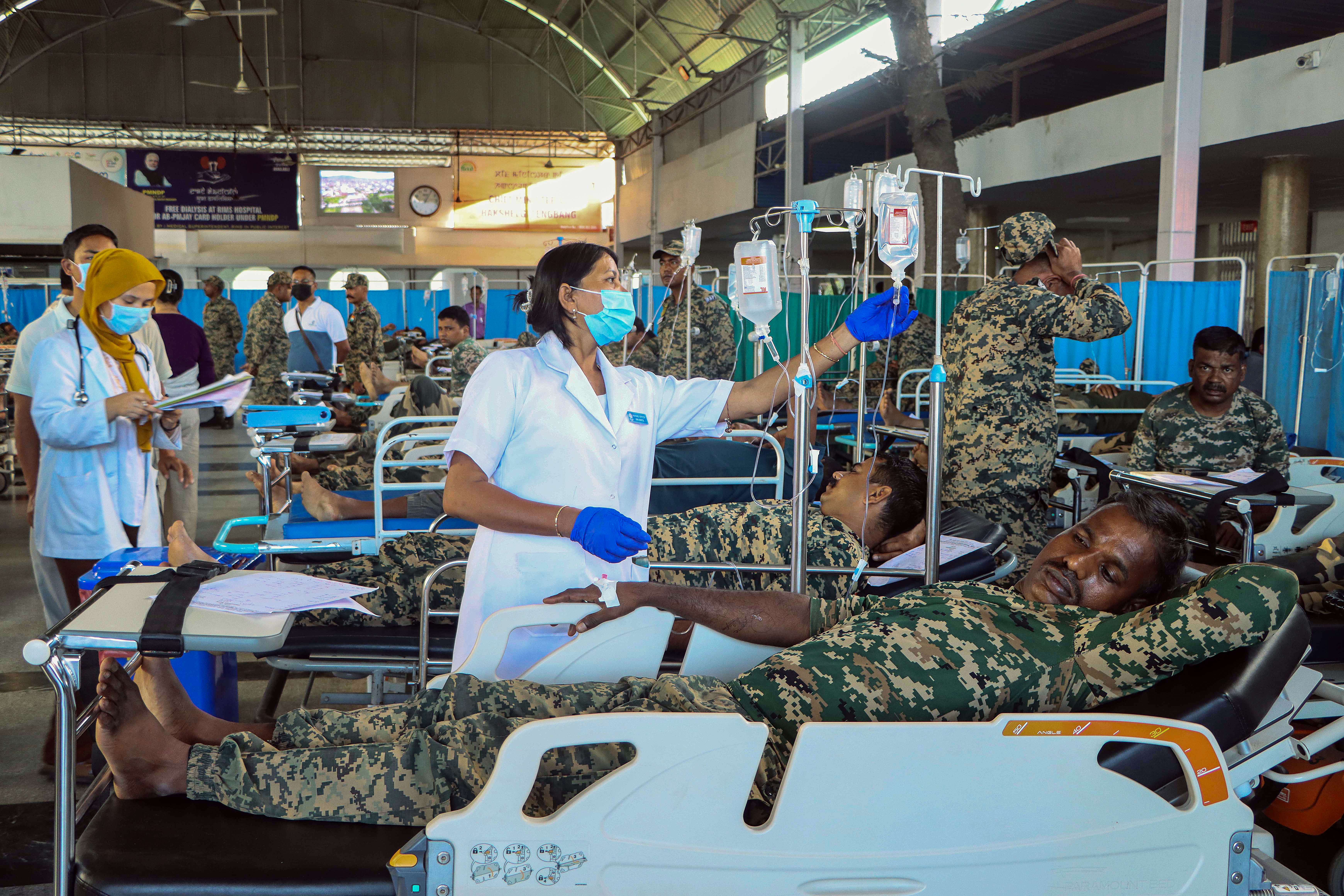84 BSF Jawans Hospitalised In Manipur After Suspected Food Poisoning