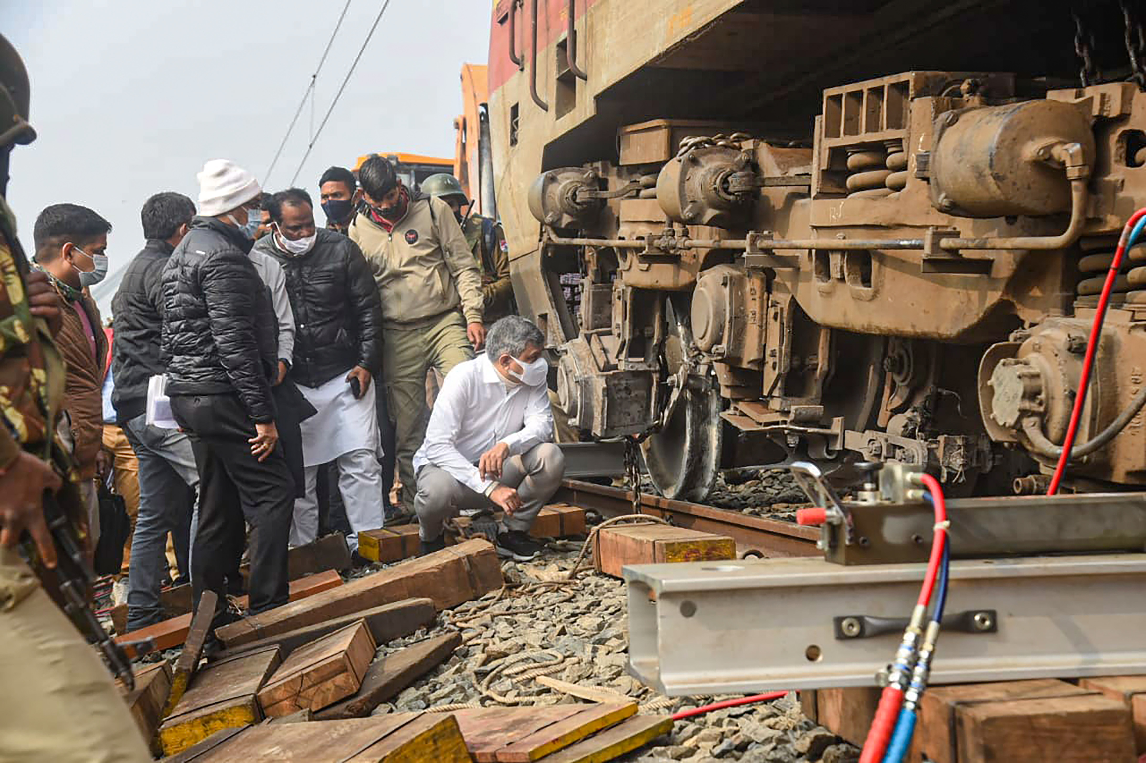 9 Killed, 37 Injured In Bengal Train Accident, Railway Minister At Site