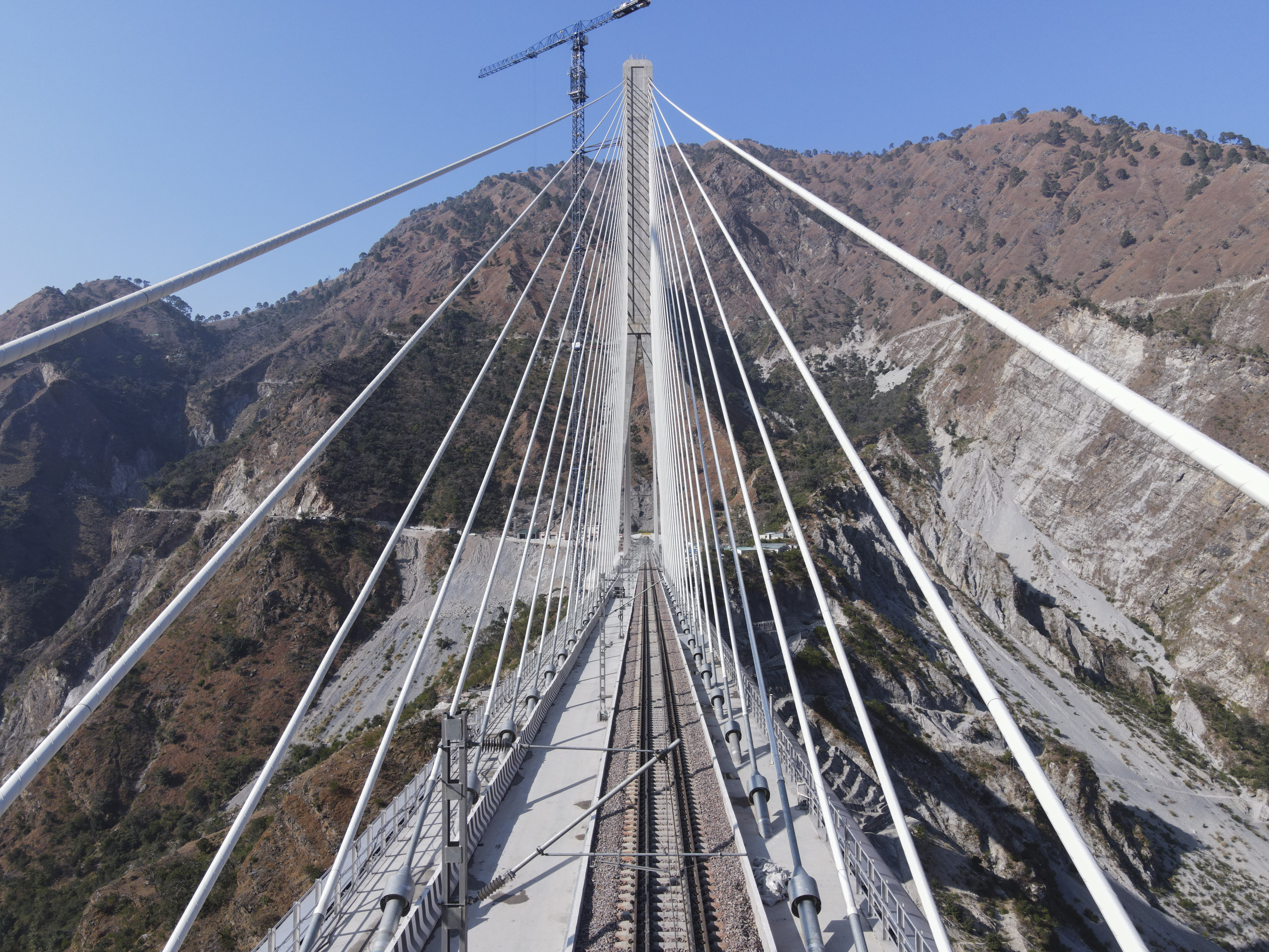 Anji Khad Bridge: All About India&#039;s First Cable-Stayed Rail Link In J&amp;K